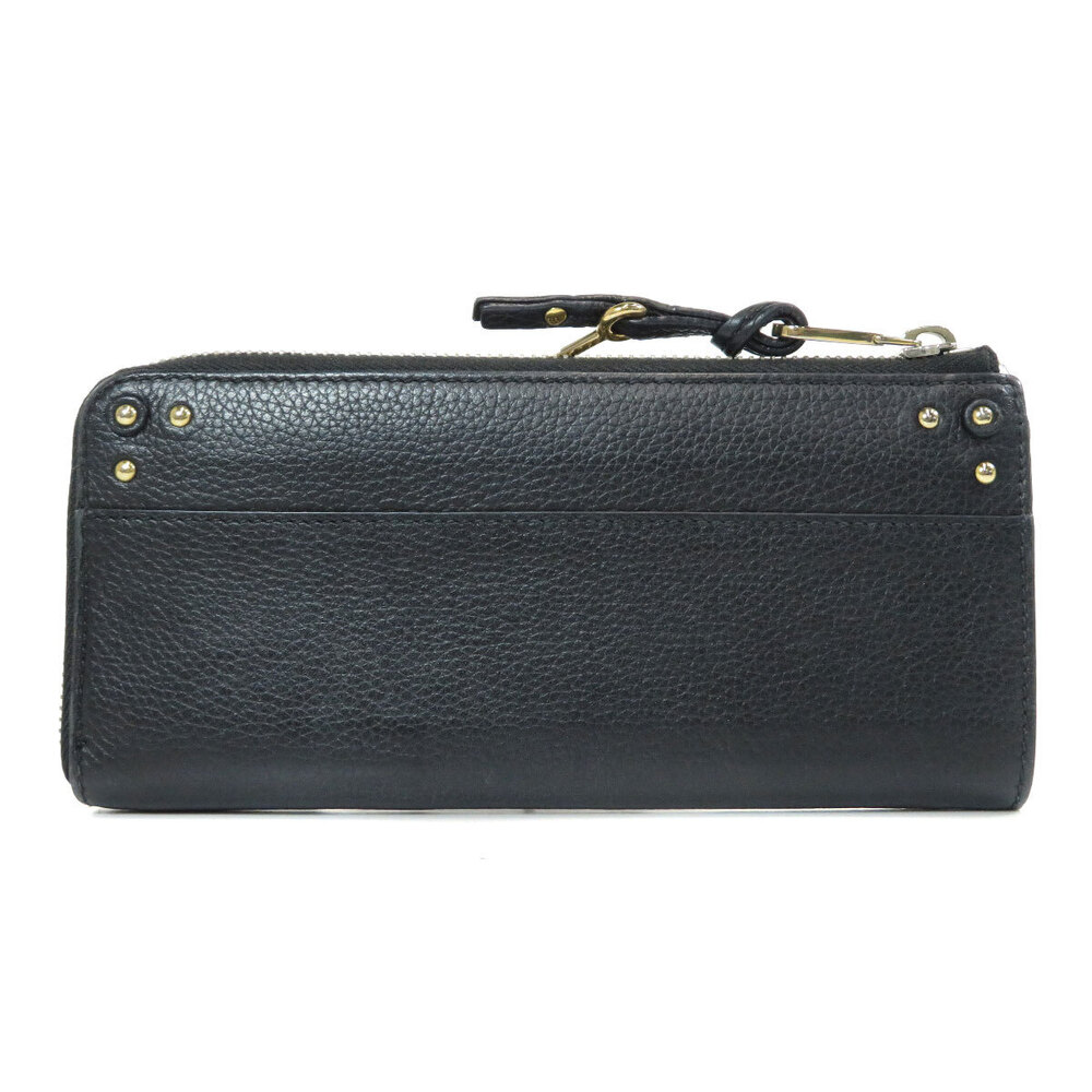Chloe Motif Wallet Leather Cadena Long